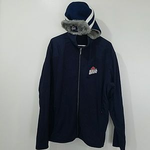 Labatt Blue jacket and hat